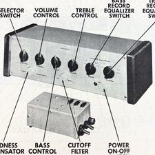 1955 Marantz EQ Pre Amp