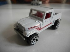 Hotwheels Jeep Scrambler en blanc