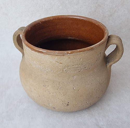 Pot ancien terre cuite - cuite, à
