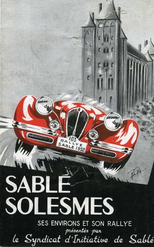 Affiche poster rallye sable - affiche,