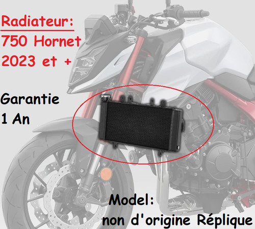 Radiateur 750 hornet cb750 - radiateur,