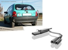 Duplex Sport Échappement Opel