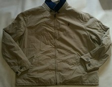 Polo Ralph Lauren RRL Landon Classic Khaki Windbreaker Jacket XXL