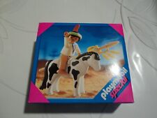 PLAYMOBIL vintage western indiens enfant poney set 4629 de 2004 / boîte neuve