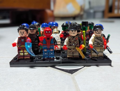 Mega bloks mini figs lot - bloks,