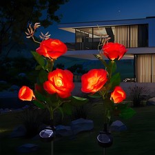 Lampes Solaires Roses