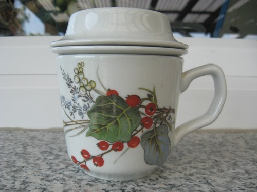 Tasse infusions porcelaine - tasse,