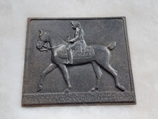 Une plaque commémorative en fonte 1786/1936 Allemand ww2 militaria.