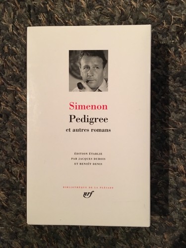 Rare pleiade simenon - pleiade,