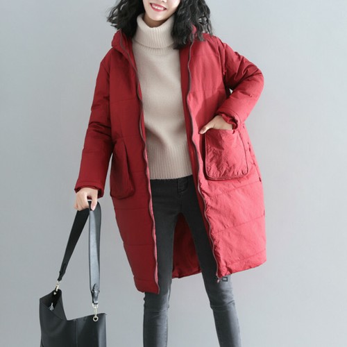 Femme long doudoune matelassé - femme,
