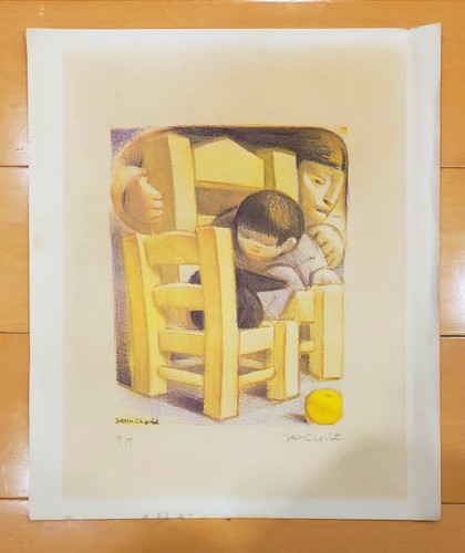 Jean charlot signed ltd - ltd,, p/t
