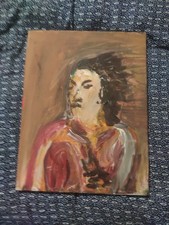 ancien tableau huile sur toile