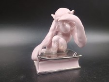 Figurine porcelaine SCHLAGGENWALD Singe de Darwin" par Haas & Czjzek 1918-1945