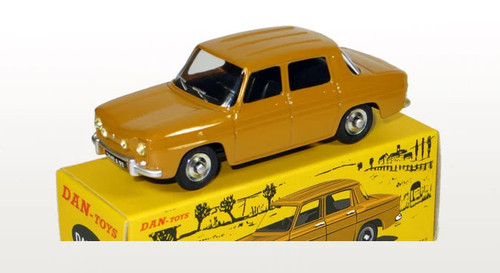 Renault r8s jaune moutarde - jaune, ref