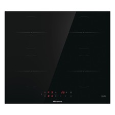 HISENSE HI6401BSCE Table De Cuisson À Induction Noire 60 CM 4 Zones Bridge