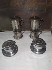 lot de 4 Anciennes cafetières