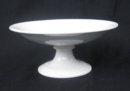 Ancien compotier blanc - , sur