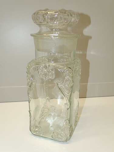 Superbe pot bonbons verre - *superbe, a