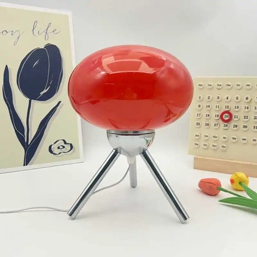 Lampe champignon verre - en,
