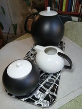 Porcelaine Design noire et