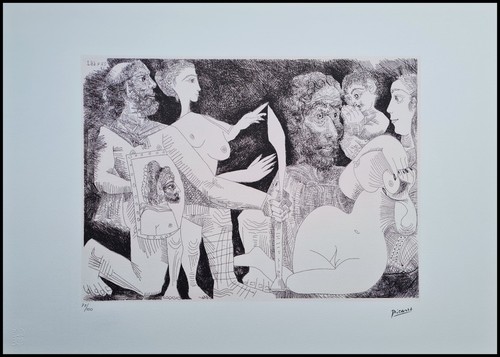 Pablo picasso lithographie - pablo,