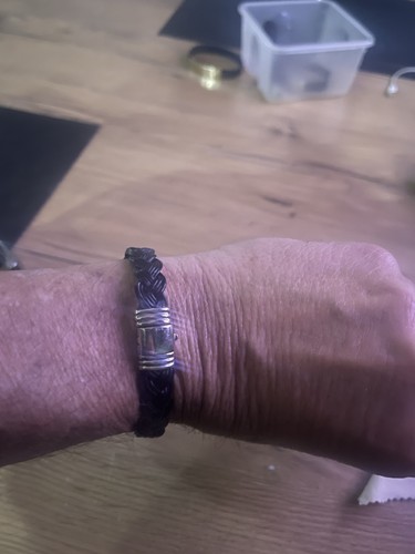 Bracelet tressé fermoir - tressé,