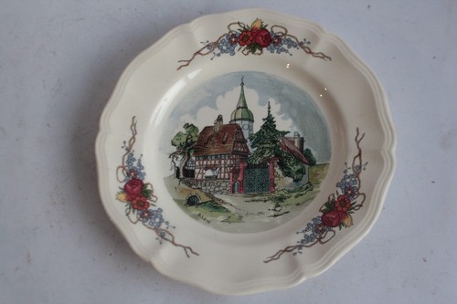 Assiette faïence