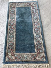 Tapis 140x75cm Moderne Népal Carpet Tappeto Alfombra Rugs Teppich Teppe Matta