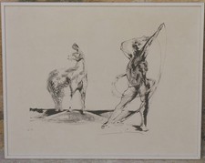 Bernard Jobin Lithographie EA Originale