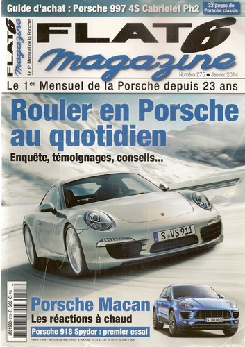 Flat 275 essai - essai, porsche