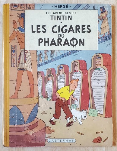 Tintin les cigares pharaon - tintin,