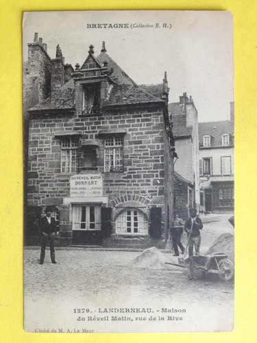 Cpa bretagne landerneau rue - landerneau, de