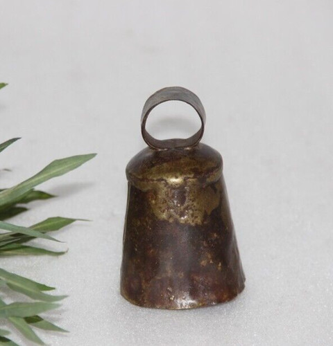 Cloche vache fer antique - en,