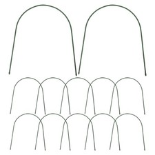  Lot de 10 arceaux de jardin pour serre tunnel – Support de couverture de serre