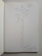 Jean-Jacques Sempé - Vacances - EO Envoi Signé + Dessin original 1990 TBE