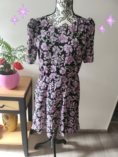 Robe camaïeu imprimé - camaïeu,