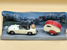 1/43 MG B Cabriolet & Caravane