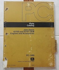 John Deere 2630 2640 450 455 550 555 Tracteur 4276D 4276T Engin Pièces Catalogue