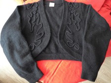 BOLERO noir Angora 38/40