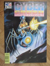 CYBER CRUSH ROBOTS IN REVOLT #4 FLEETWAY VERY FINE  (Z62)