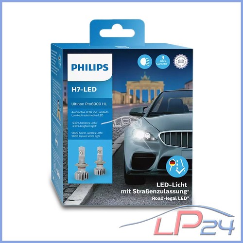 Philips ultinon pro6000 - pro6000, h7-led