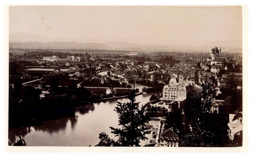 Suisse thoune vue - suisse,, thoune,