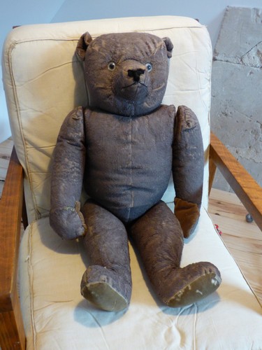 Ancien ours peluche - ours,