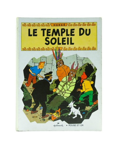 Tintin vol temple soleil - temple, du