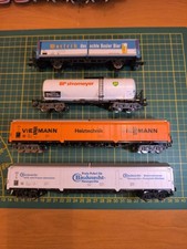 Lot FLEISCHMANN 4 WAGONS