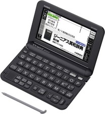 Dictionnaire électronique Casio Data Plus 6 lycée XD-G4800BK noir du Japon