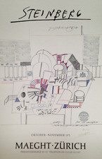 Saul steinberg affiche - steinberg,