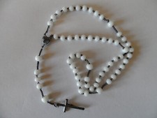 CHAPELET ARGENT MASSIF CROIX