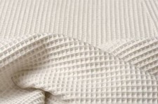 Tissu coton piqué nid