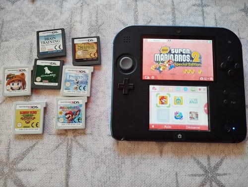 Console nintendo 2ds noir - console,